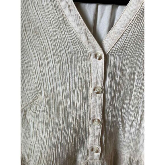 Roolee | Bone Deep Button Maxi Dress in Cream | Small - Picture 5 of 7